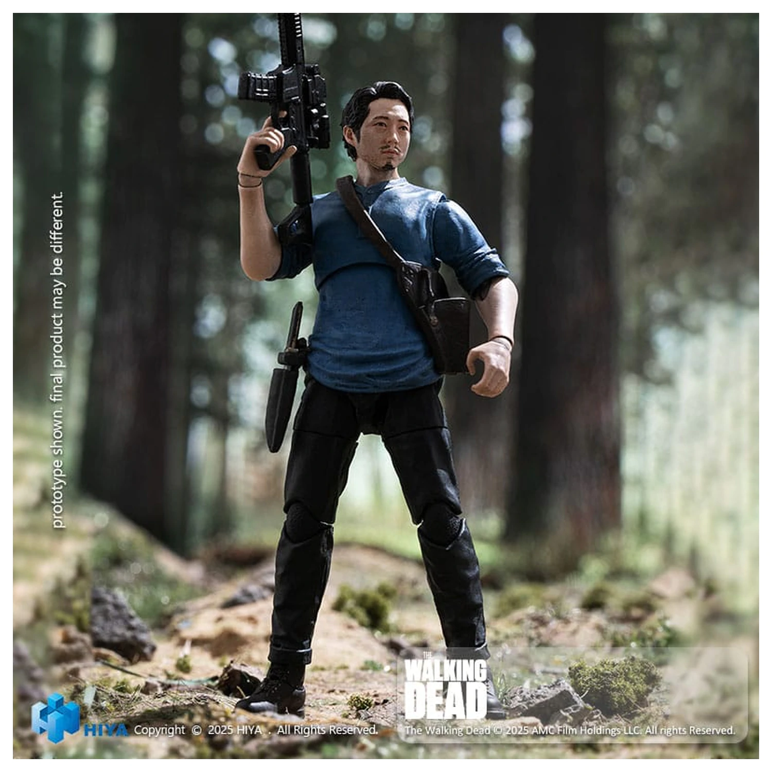 The Walking Dead Exquisite Mini Series figurina de acțiune 1/18 Glenn 11 cm poza produsului