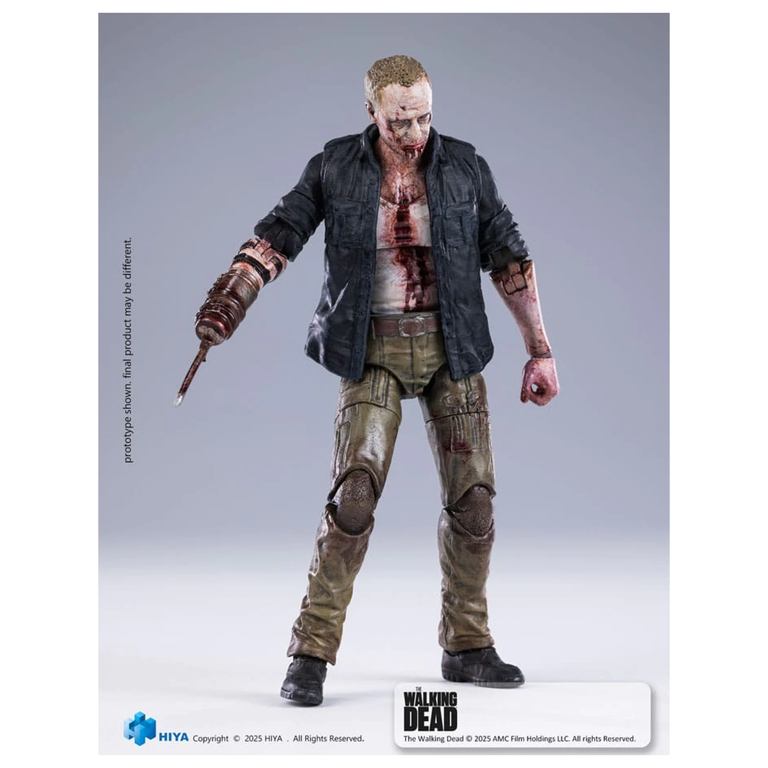 The Walking Dead Exquisite Mini Series Figurină de acțiune 1/18 Merle 11 cm poza produsului