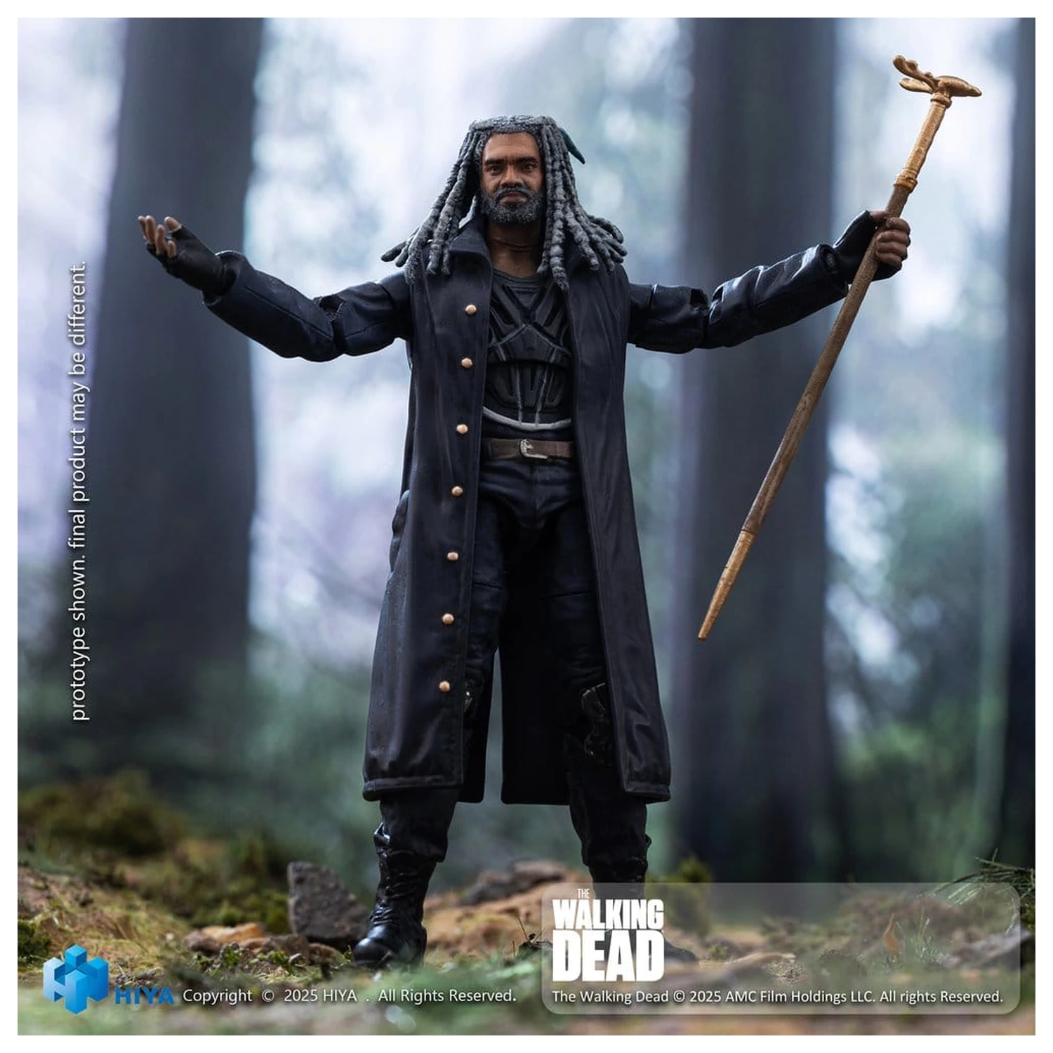 The Walking Dead Exquisite Mini Series figurină de acțiune 1/18 Ezekiel 11 cm poza produsului