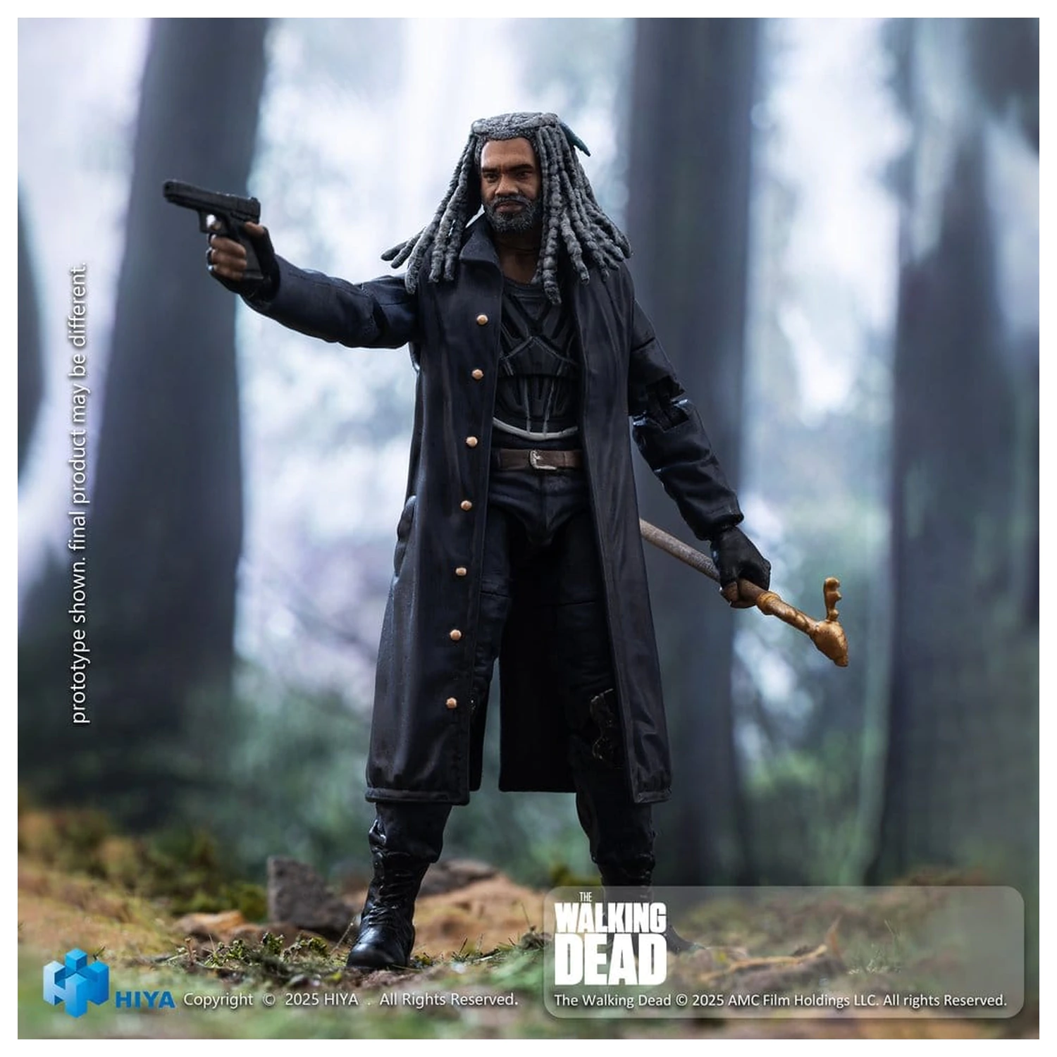 The Walking Dead Exquisite Mini Series figurină de acțiune 1/18 Ezekiel 11 cm poza produsului