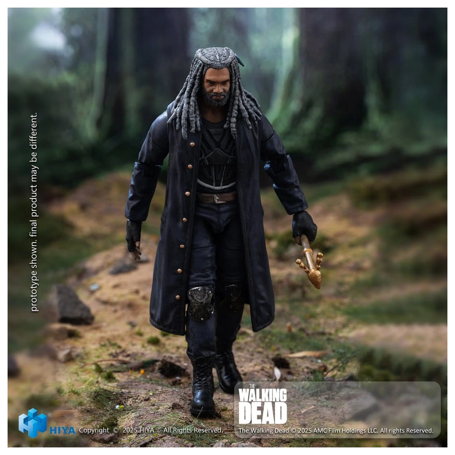 The Walking Dead Exquisite Mini Series figurină de acțiune 1/18 Ezekiel 11 cm poza produsului