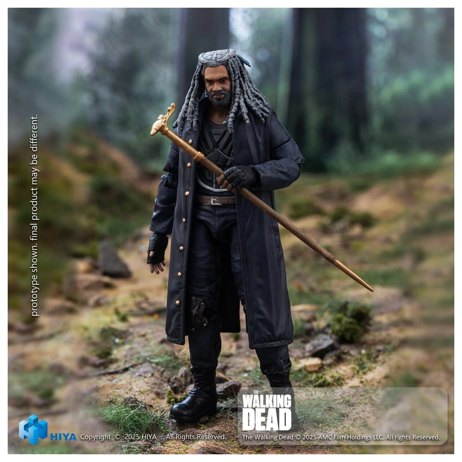 The Walking Dead Exquisite Mini Series figurină de acțiune 1/18 Ezekiel 11 cm poza produsului