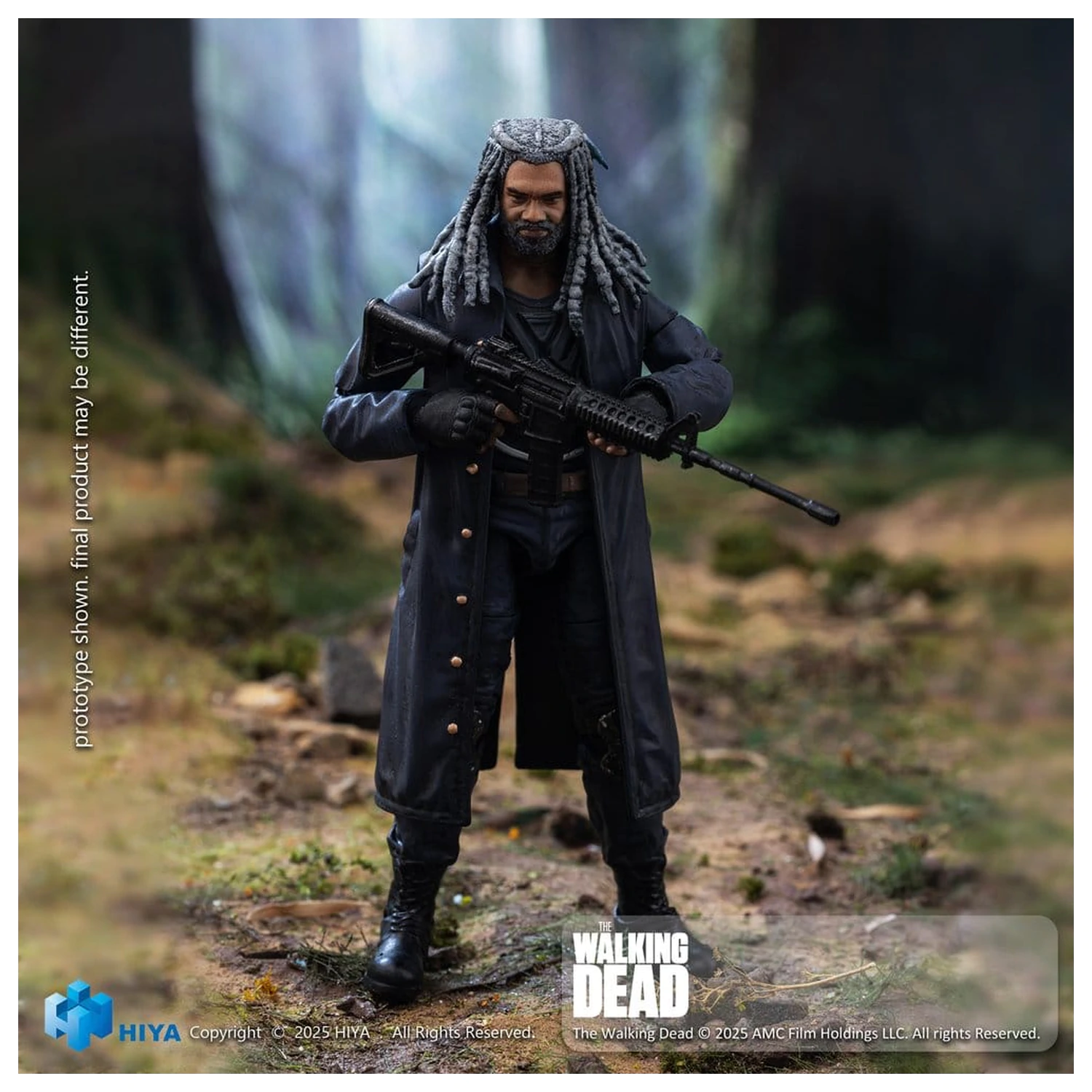 The Walking Dead Exquisite Mini Series figurină de acțiune 1/18 Ezekiel 11 cm poza produsului
