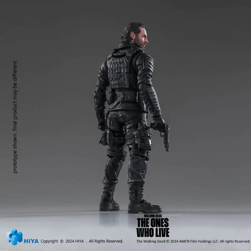 The Walking Dead: The Ones Who Lived Figurina Mini Exquisite 1/18 Rick Grimes 11 cm poza produsului