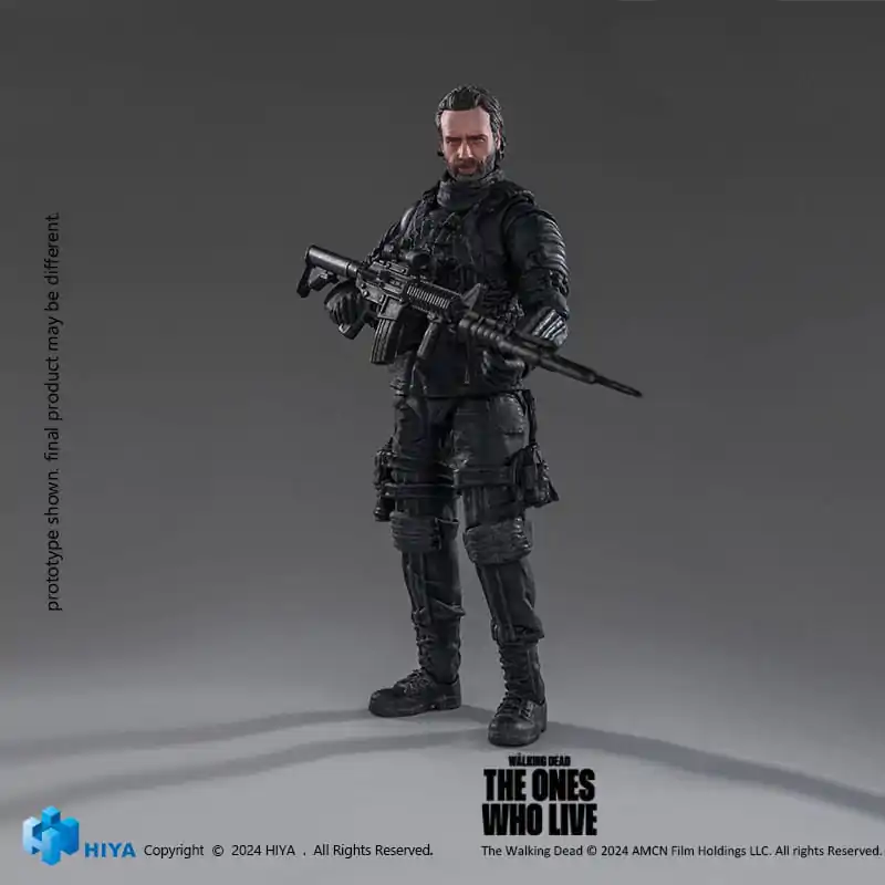 The Walking Dead: The Ones Who Lived Figurina Mini Exquisite 1/18 Rick Grimes 11 cm poza produsului