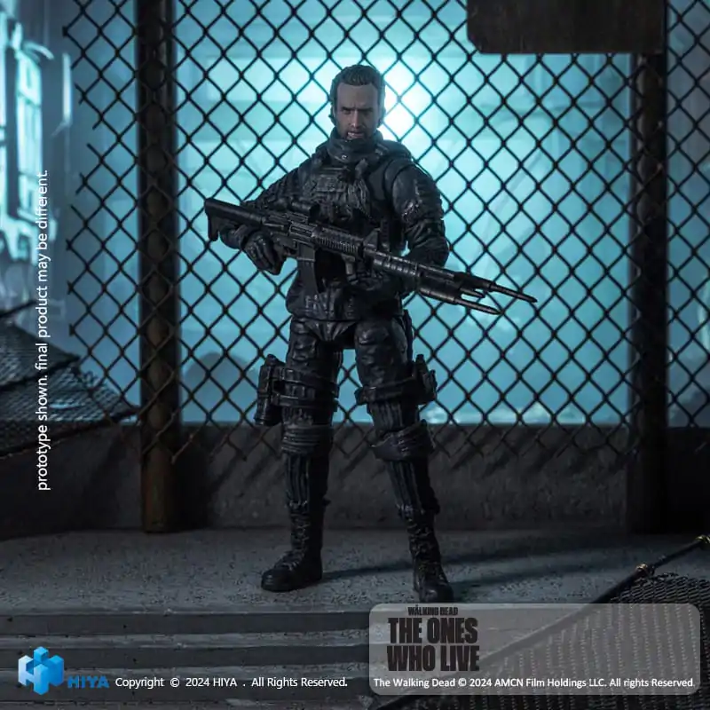 The Walking Dead: The Ones Who Lived Figurina Mini Exquisite 1/18 Rick Grimes 11 cm poza produsului