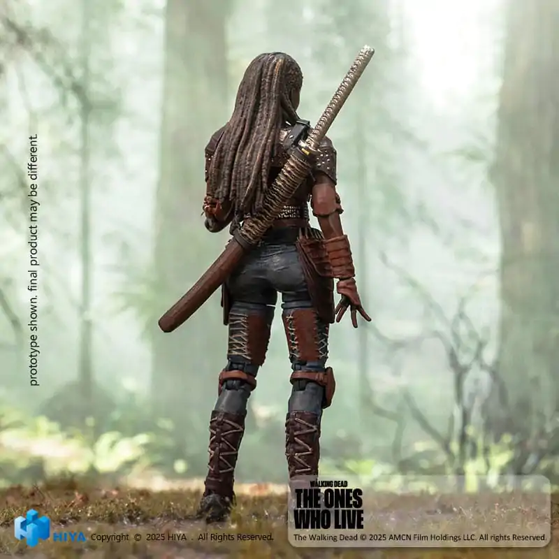 The Walking Dead: The Ones Who Lived Figurina Mini Exquisite 1/18 Michonne 10 cm poza produsului