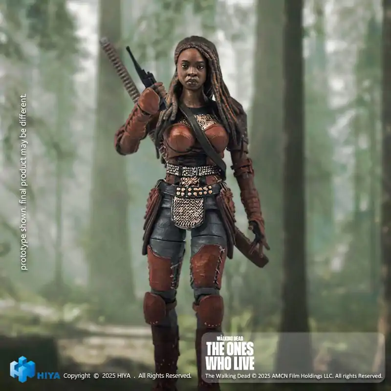 The Walking Dead: The Ones Who Lived Figurina Mini Exquisite 1/18 Michonne 10 cm poza produsului
