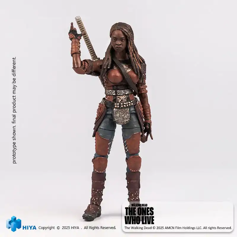 The Walking Dead: The Ones Who Lived Figurina Mini Exquisite 1/18 Michonne 10 cm poza produsului
