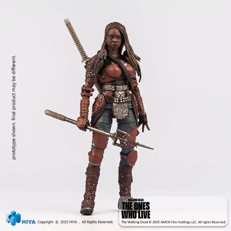 The Walking Dead: The Ones Who Lived Figurina Mini Exquisite 1/18 Michonne 10 cm poza produsului