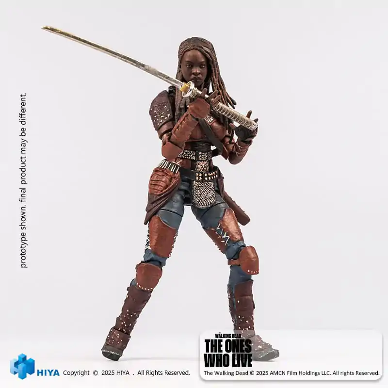 The Walking Dead: The Ones Who Lived Figurina Mini Exquisite 1/18 Michonne 10 cm poza produsului