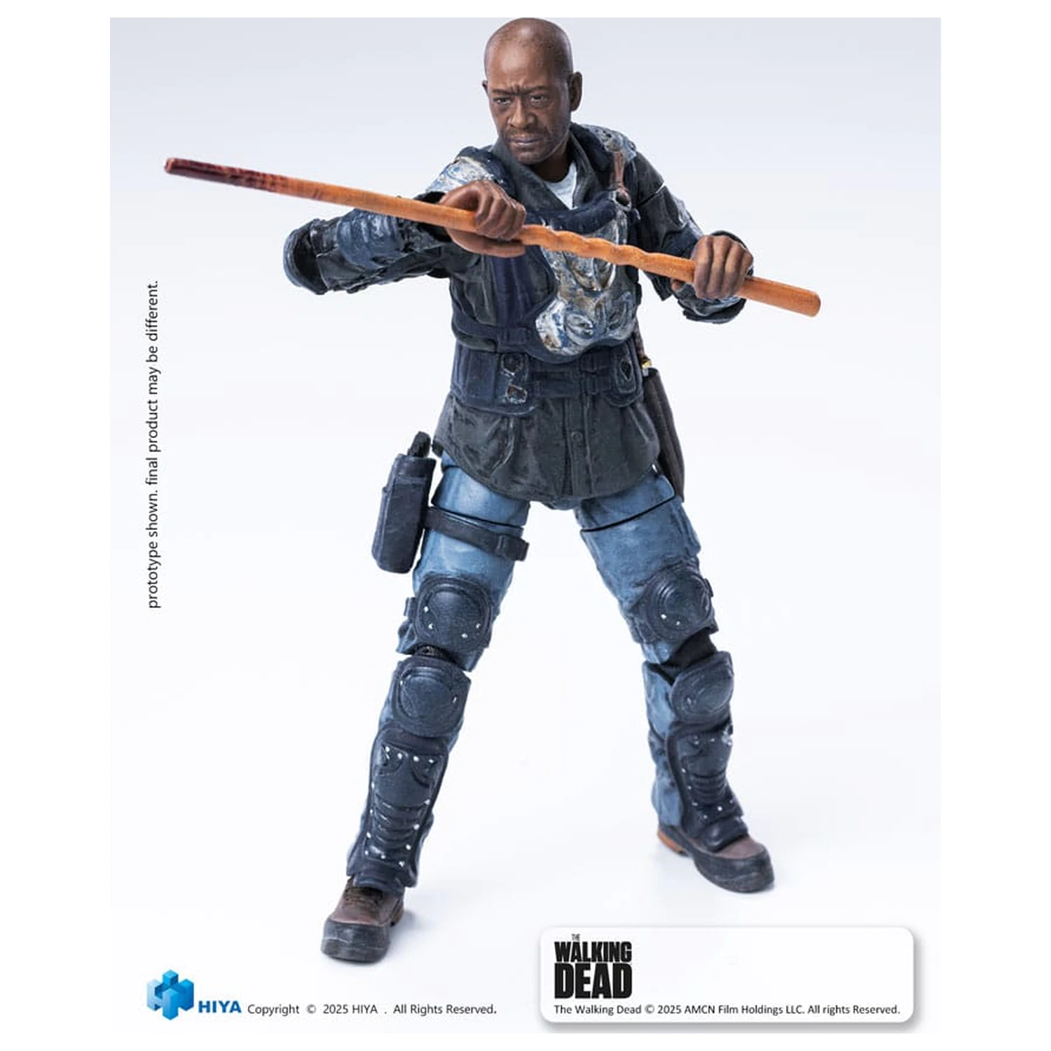 The Walking Dead: The Ones Who Lived Exquisite Mini Figurină de acțiune 1/18 Morgan 10 cm poza produsului