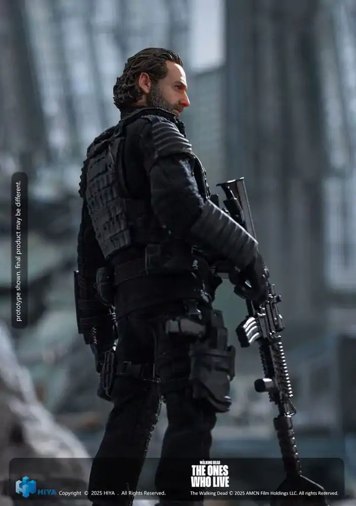 The Walking Dead: The Ones Who Lived Exquisite Super Series Figurina de acțiune 1/12 Rick 16 cm poza produsului