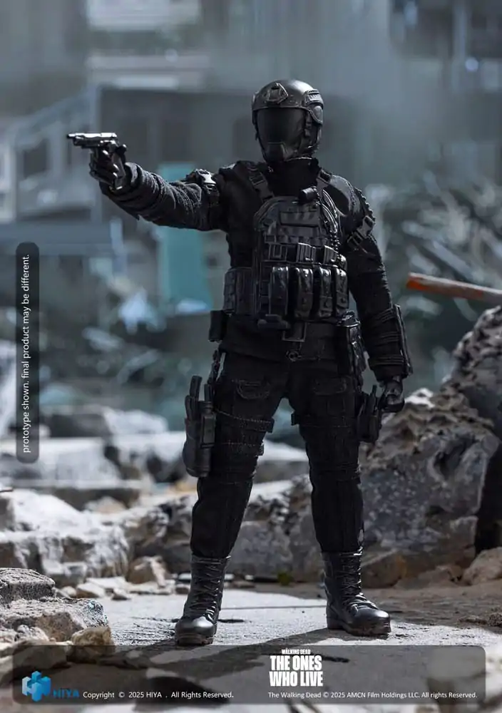The Walking Dead: The Ones Who Lived Exquisite Super Series Figurina de acțiune 1/12 Rick 16 cm poza produsului