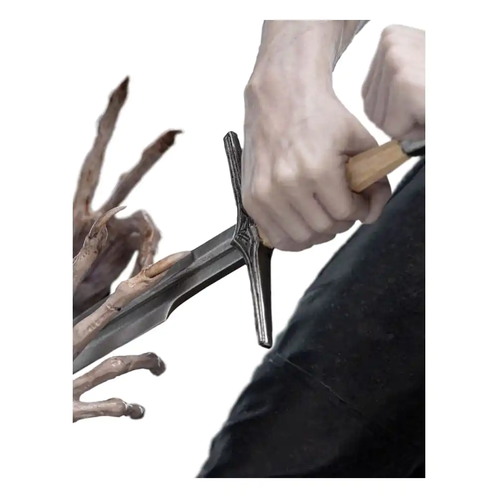 Statuie Witcher 1/4 Geralt the White Wolf 51 cm poza produsului