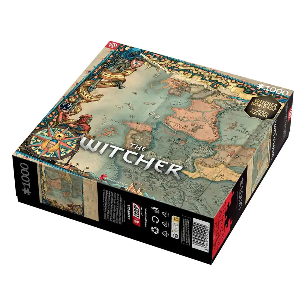 The Witcher 3 Puzzle Gaming Regatele Nordice (1000 piese) poza produsului