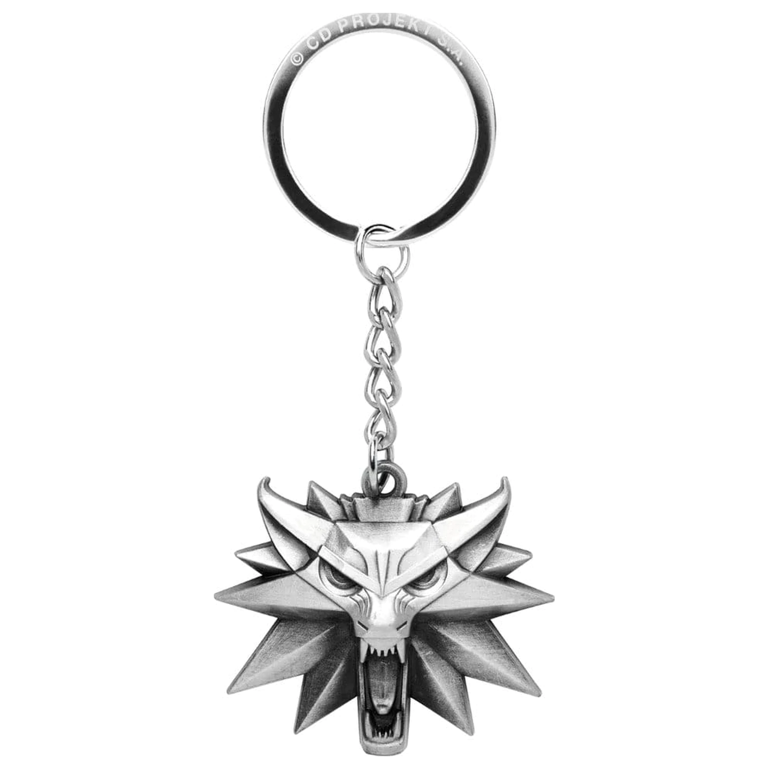 The Witcher 3 Breloc Medalion Lup poza produsului