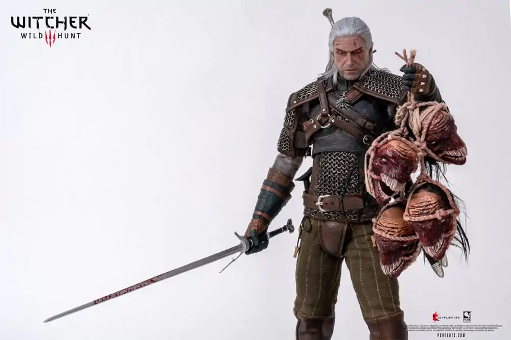 The Witcher 3: Wild Hunt Figurina de Acțiune 1/6 Geralt of Rivia 30 cm poza produsului