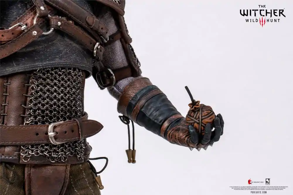 The Witcher 3: Wild Hunt Figurina de Acțiune 1/6 Geralt of Rivia 30 cm poza produsului