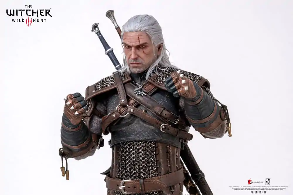 The Witcher 3: Wild Hunt Figurina de Acțiune 1/6 Geralt of Rivia 30 cm poza produsului