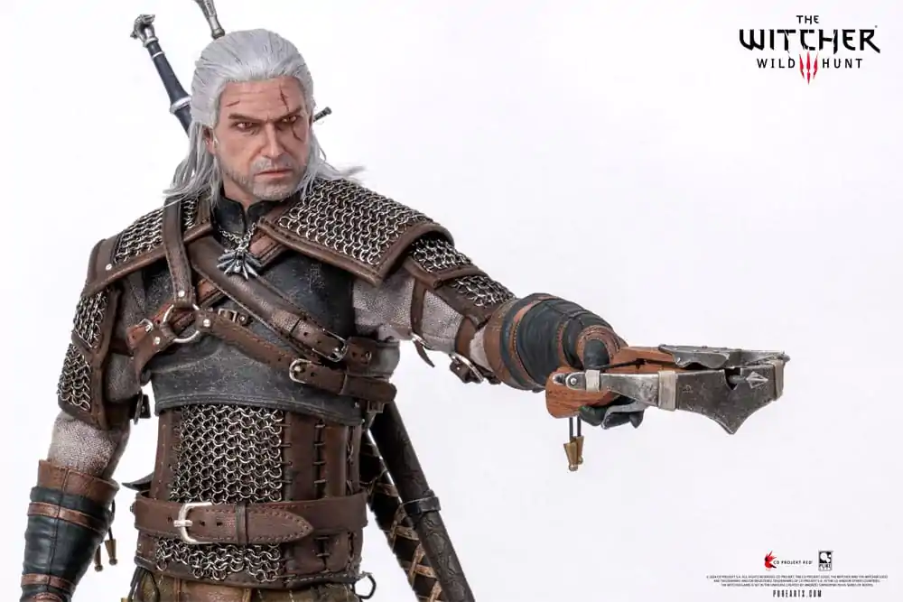 The Witcher 3: Wild Hunt Figurina de Acțiune 1/6 Geralt of Rivia 30 cm poza produsului