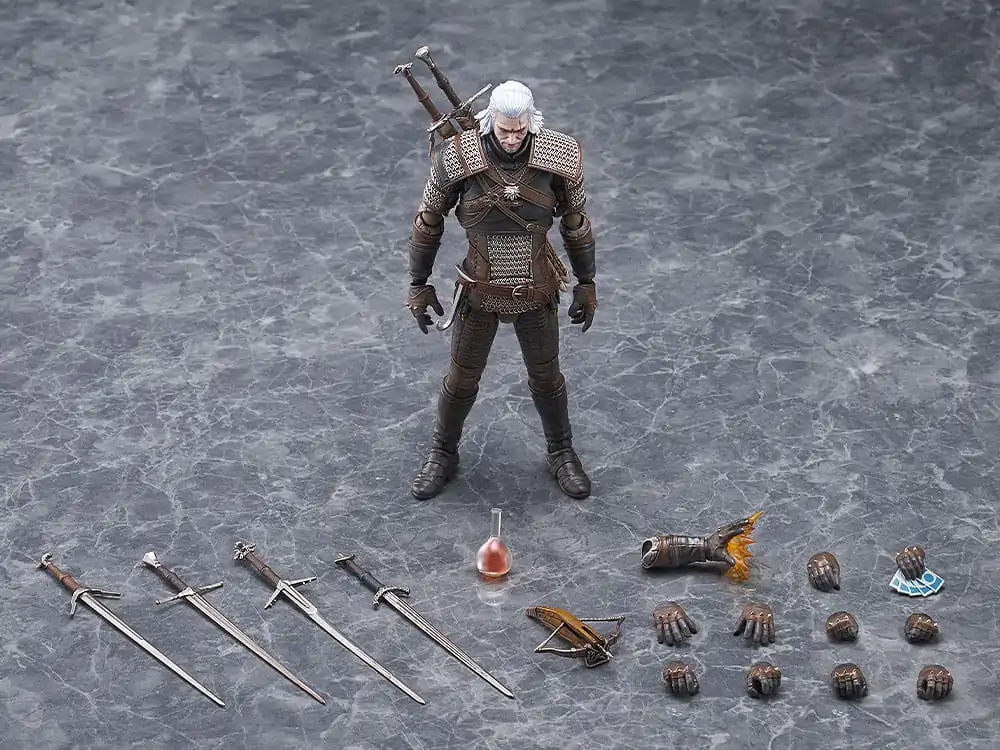 The Witcher 3: Wild Hunt Figma Figurina de acțiune Geralt 16 cm poza produsului