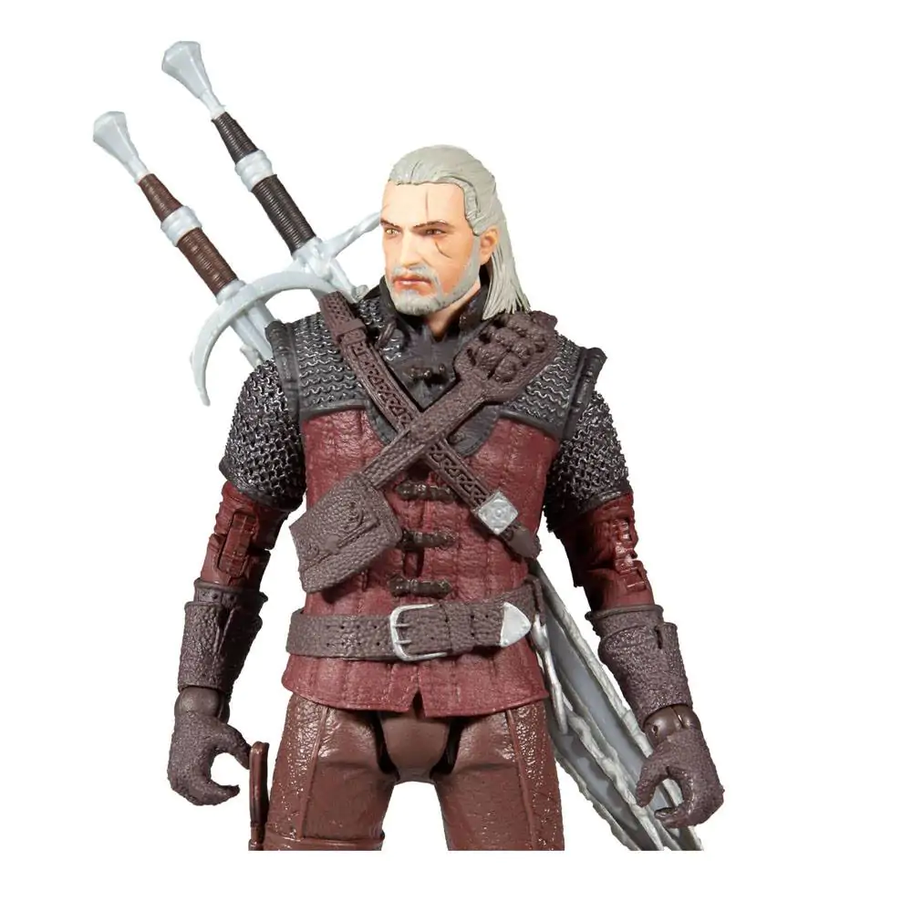 The Witcher 3: Wild Hunt Figurina de actiune Geralt of Rivia (Wolf Armor) 18 cm poza produsului