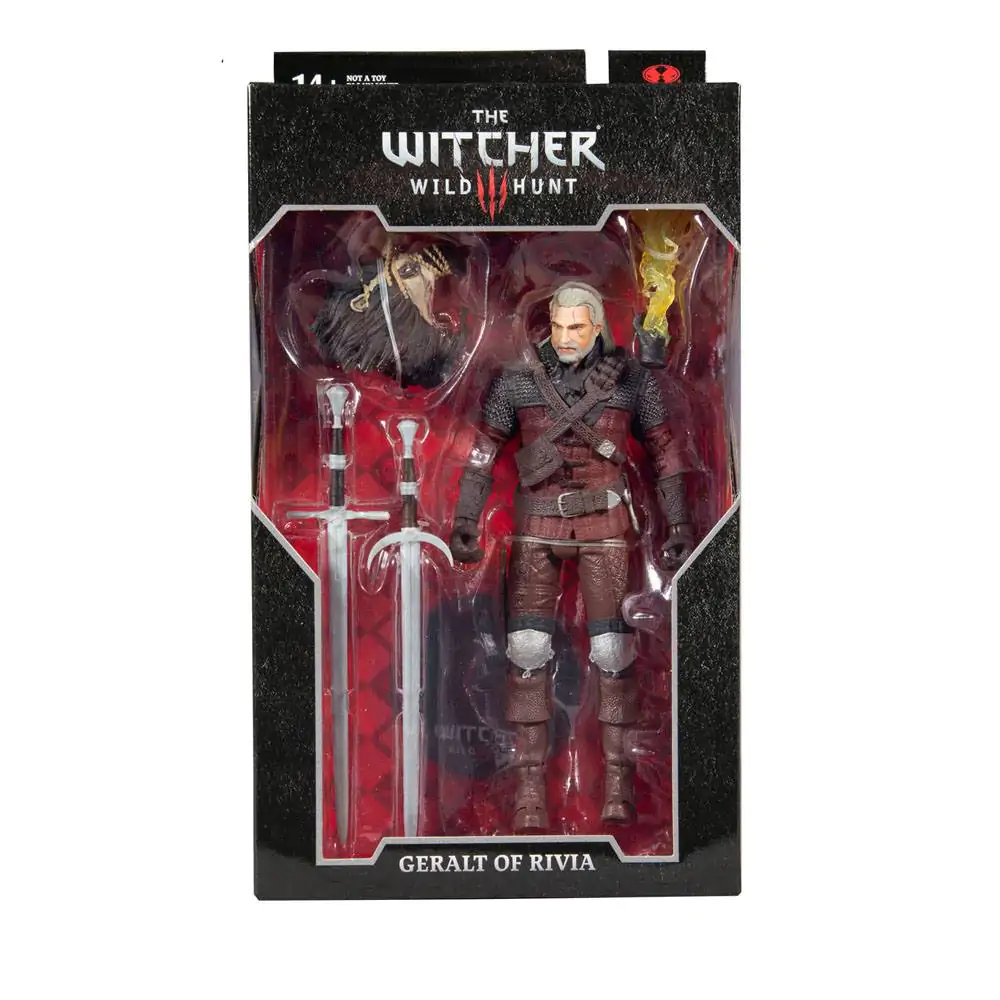 The Witcher 3: Wild Hunt Figurina de actiune Geralt of Rivia (Wolf Armor) 18 cm poza produsului