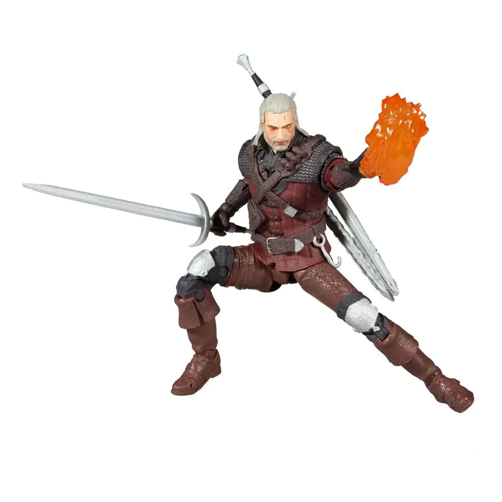 The Witcher 3: Wild Hunt Figurina de actiune Geralt of Rivia (Wolf Armor) 18 cm poza produsului