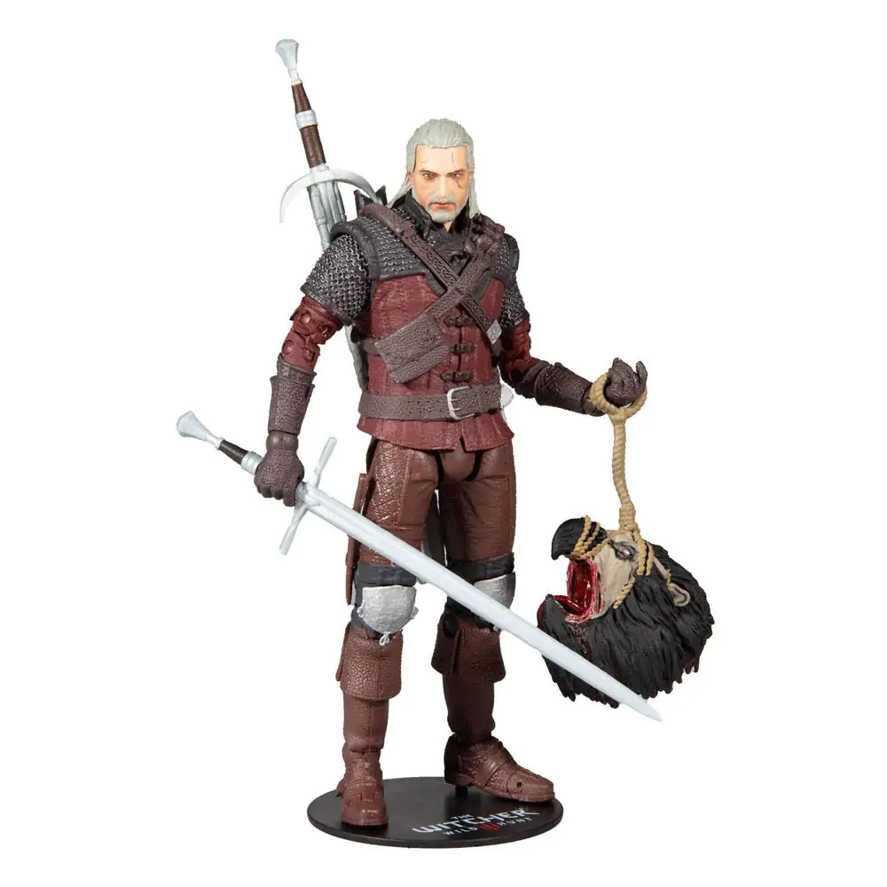 The Witcher 3: Wild Hunt Figurina de actiune Geralt of Rivia (Wolf Armor) 18 cm poza produsului