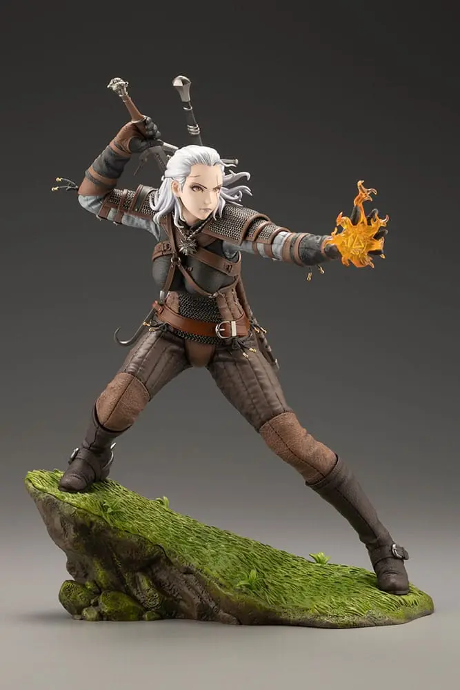 The Witcher Bishoujo Statuie PVC 1/7 Geralt 23 cm poza produsului