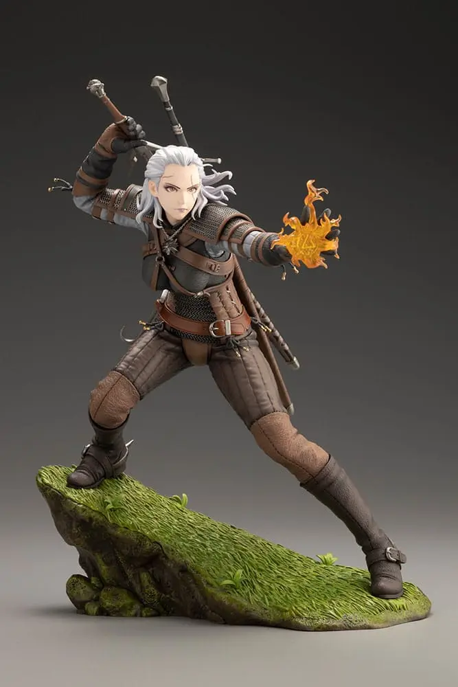 The Witcher Bishoujo Statuie PVC 1/7 Geralt 23 cm poza produsului