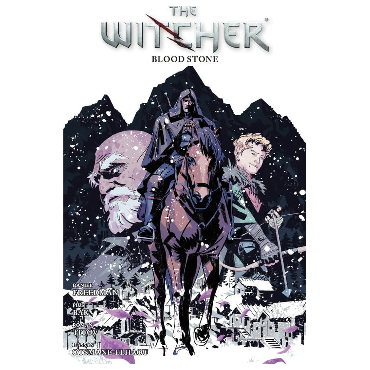 The Witcher Comic Volumul 11: Blood Stone Trade Paperback *Versiunea engleză* poza produsului