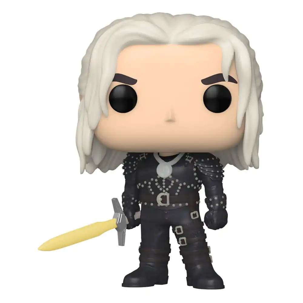 Figurină de vinil The Witcher POP! TV Geralt cu sabie (GW) 9 cm poza produsului