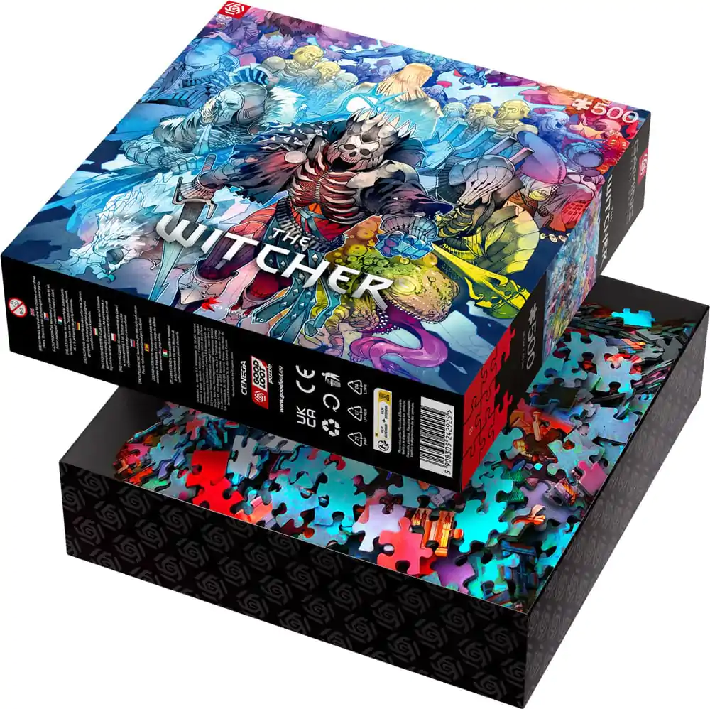 The Witcher Gaming Puzzle Monster Faction (500 piese) poza produsului