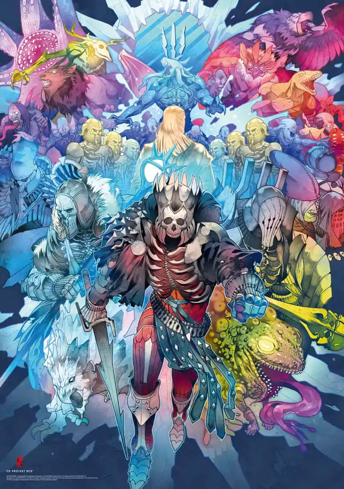 The Witcher Gaming Puzzle Monster Faction (500 piese) poza produsului