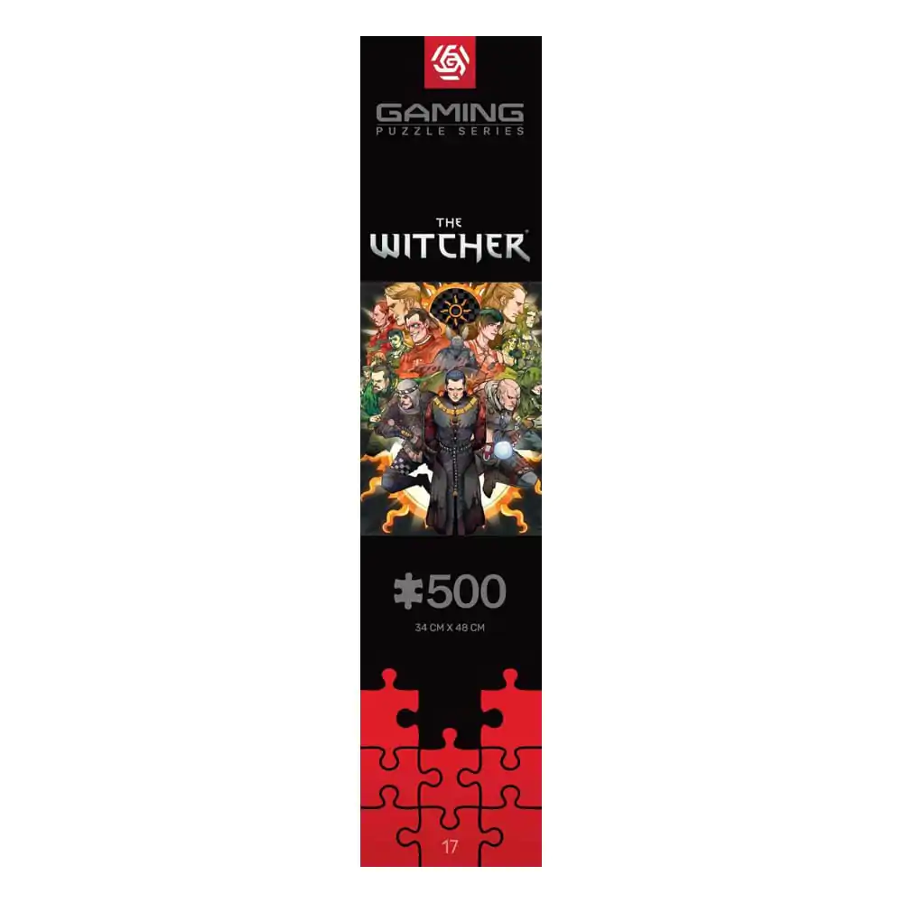 The Witcher Gaming Puzzle Nilfgaard (500 piese) poza produsului