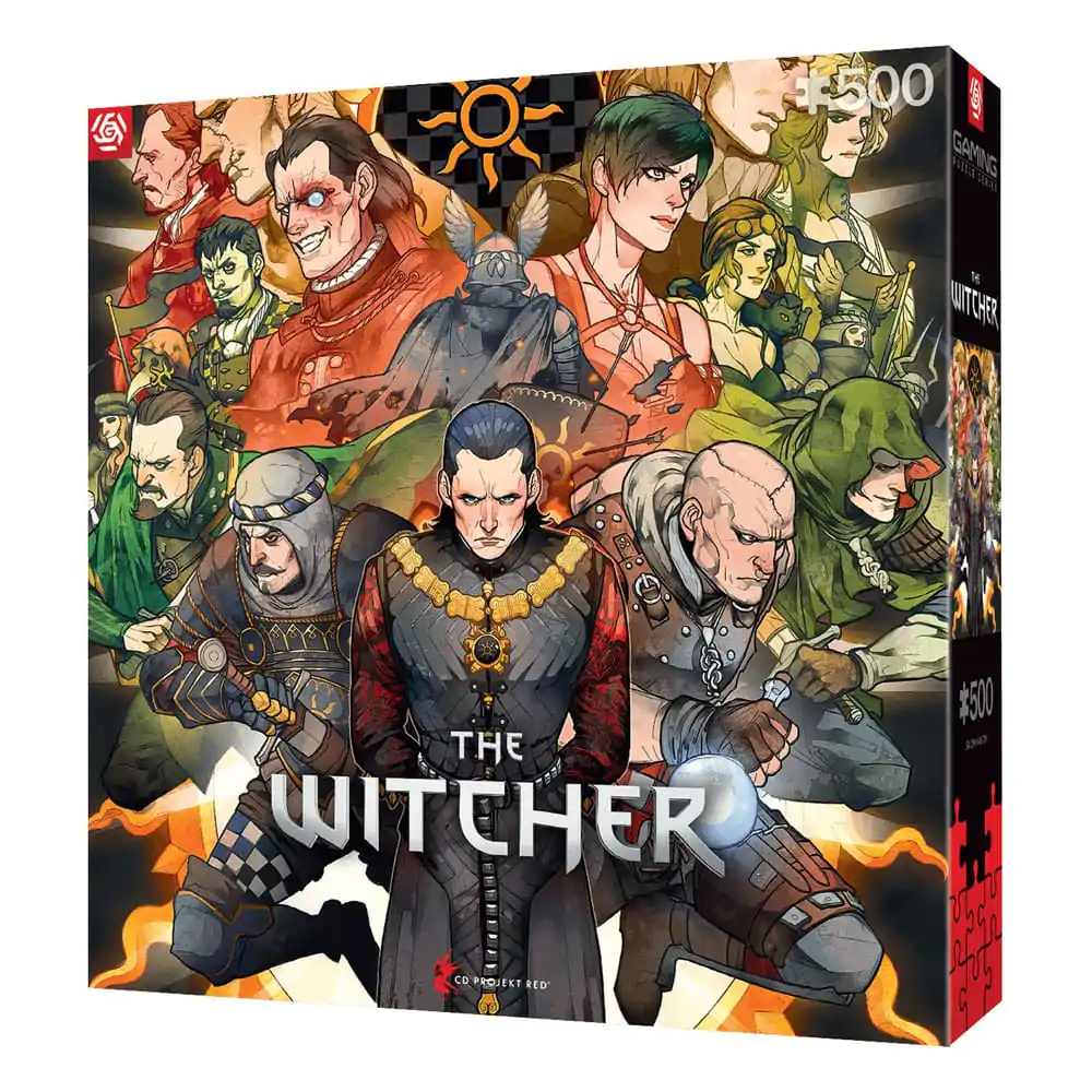 The Witcher Gaming Puzzle Nilfgaard (500 piese) poza produsului