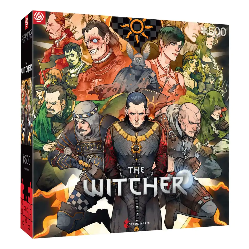 The Witcher Gaming Puzzle Nilfgaard (500 piese) poza produsului