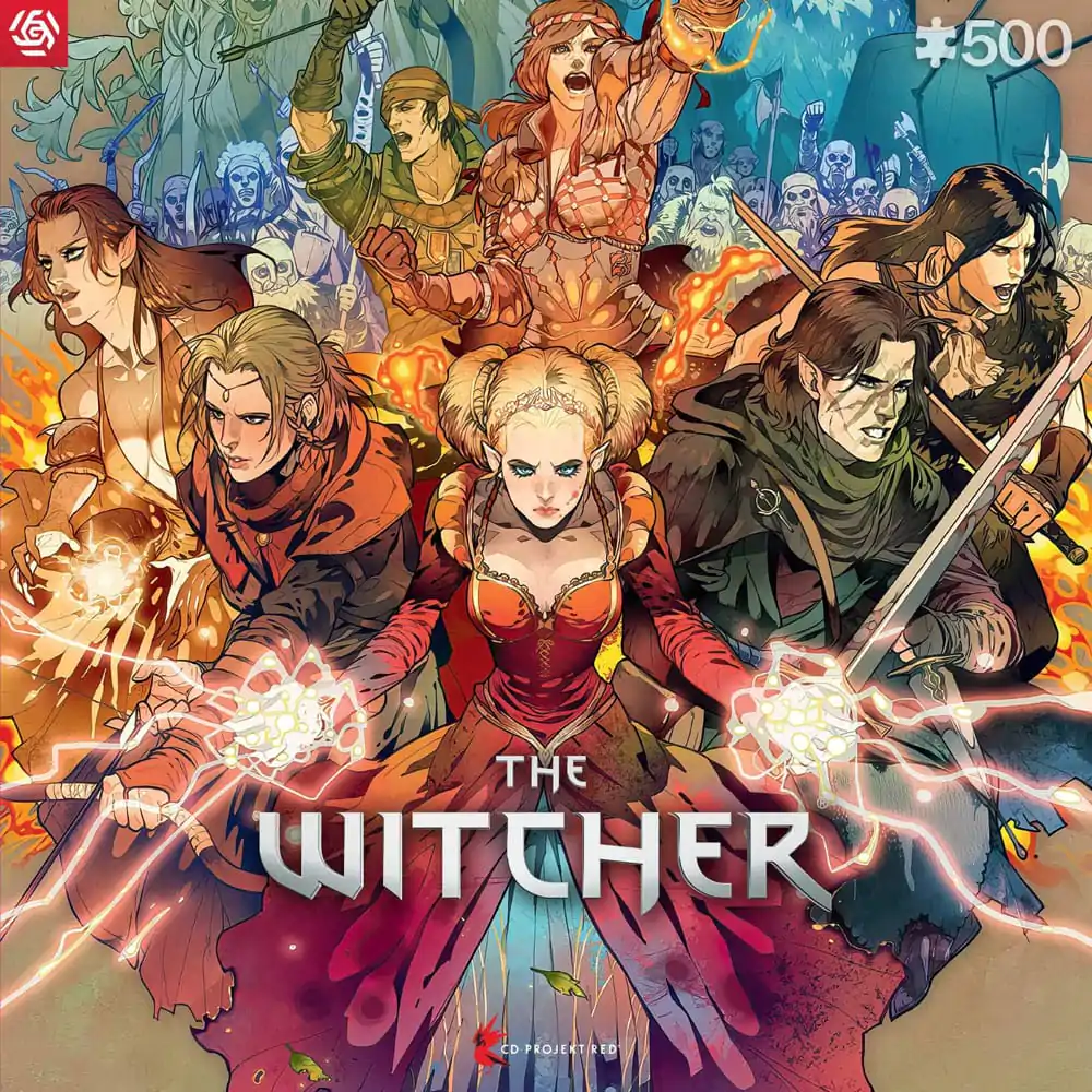 The Witcher Gaming Puzzle Scoia'tael (500 piese) poza produsului