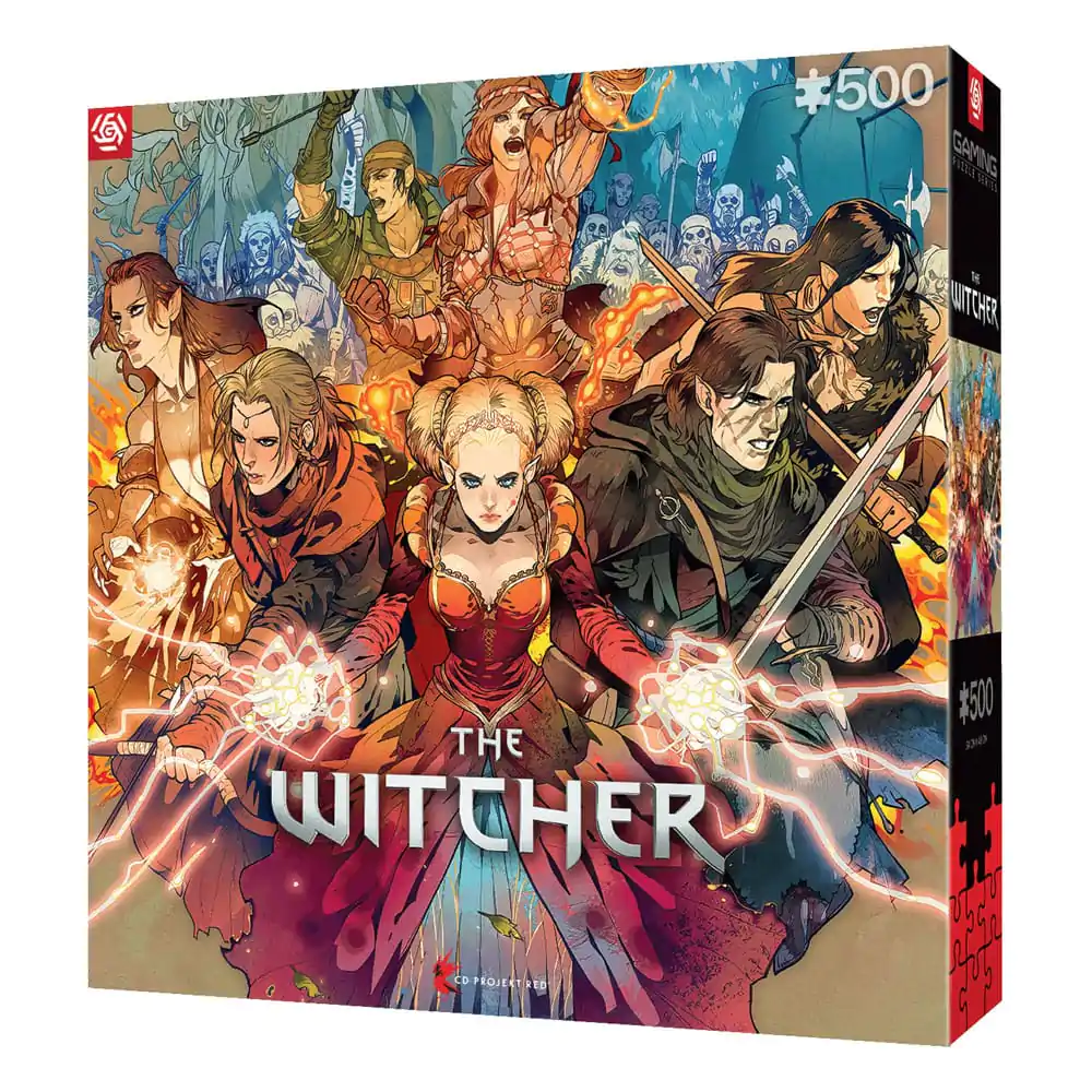 The Witcher Gaming Puzzle Scoia'tael (500 piese) poza produsului