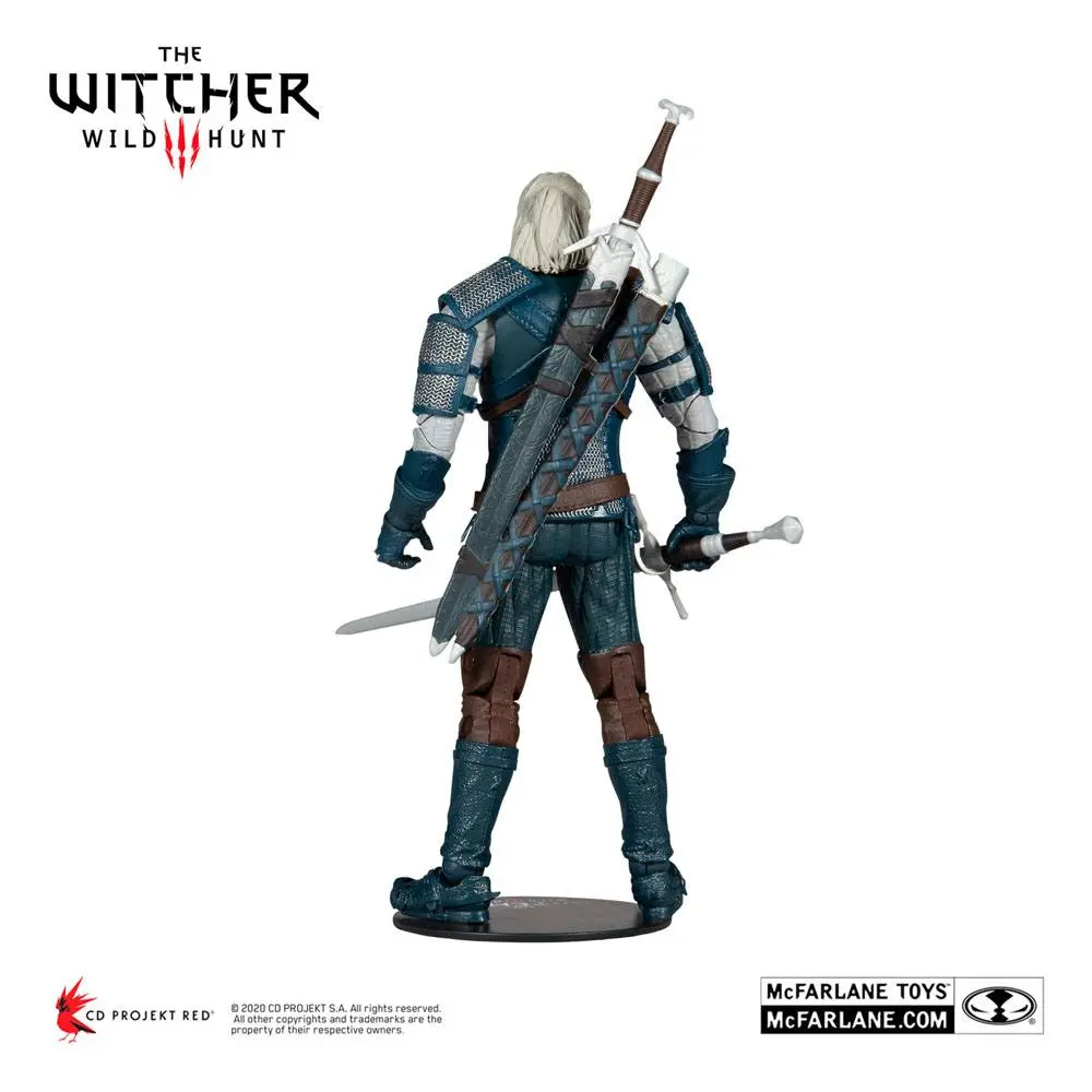 Figurină The Witcher Geralt of Rivia (Viper Armor: Teal Dye) 18 cm poza produsului