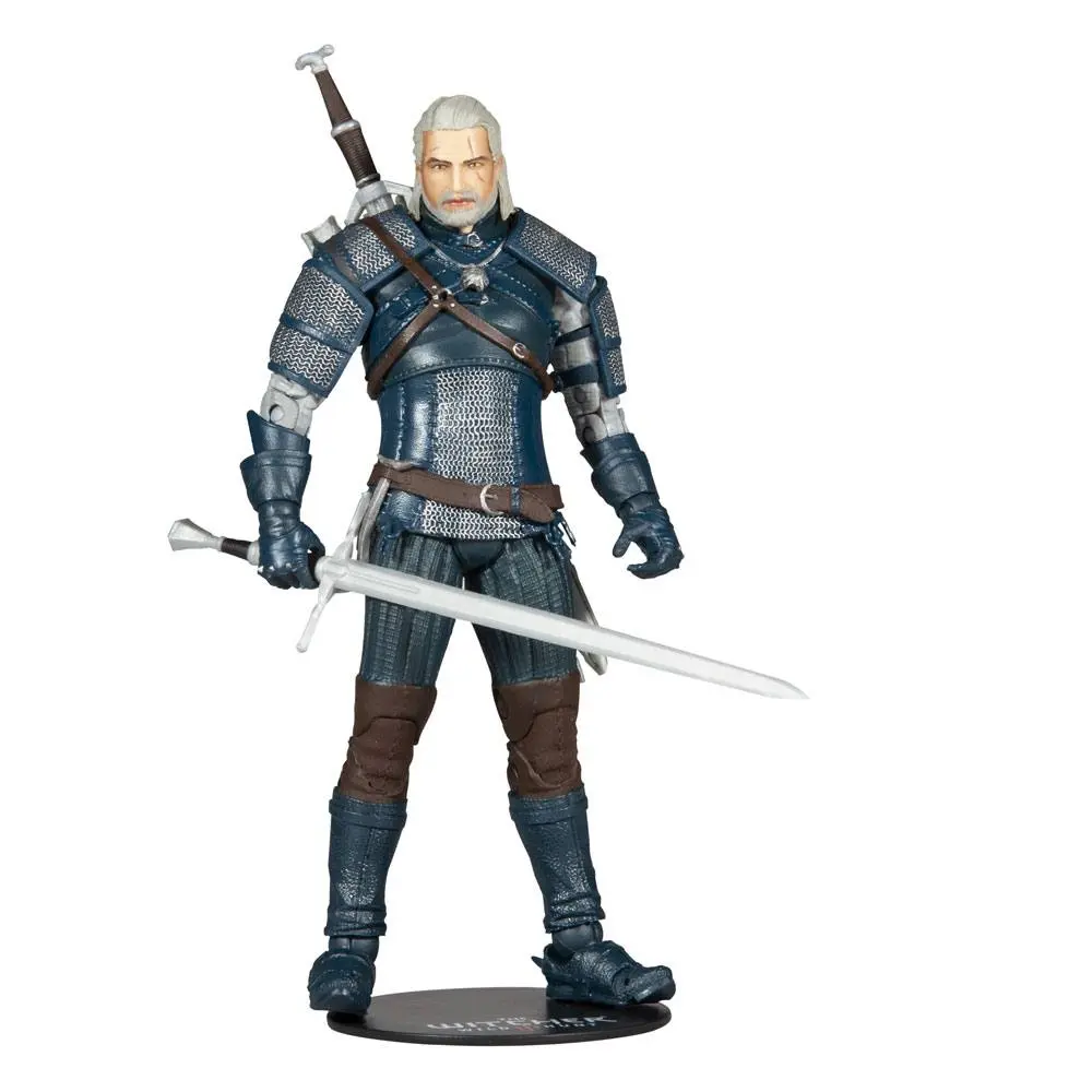 Figurină The Witcher Geralt of Rivia (Viper Armor: Teal Dye) 18 cm poza produsului