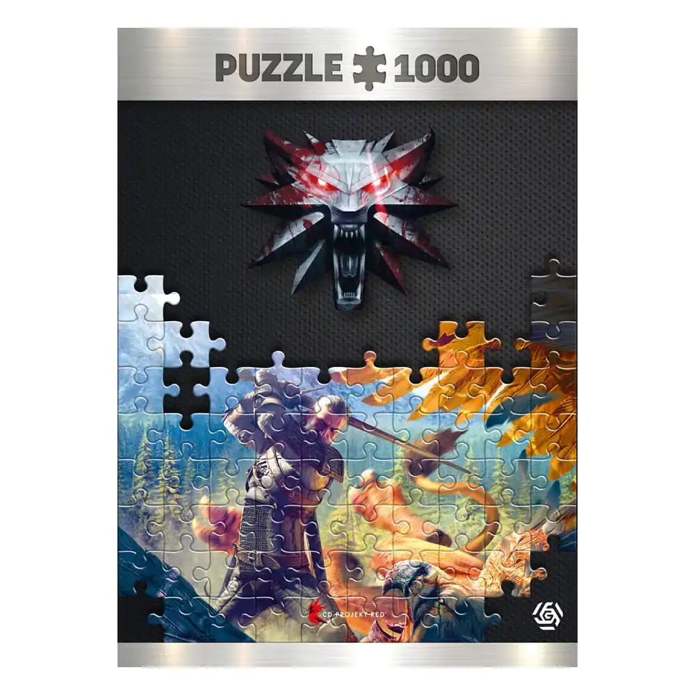 Puzzle Premium The Witcher Bătălia Grifonului (1000 piese) poza produsului