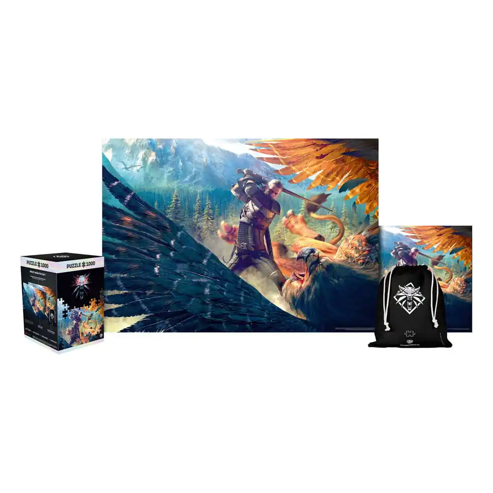 Puzzle Premium The Witcher Bătălia Grifonului (1000 piese) poza produsului