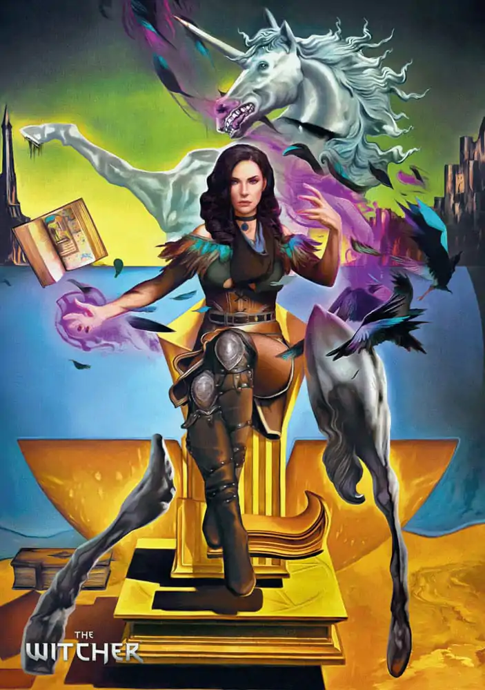 The Witcher III: Wild Hunt Game Art Chronicles Puzzle Yennefer inspirat de Salvador Dali (Puzzle 1000 piese) poza produsului