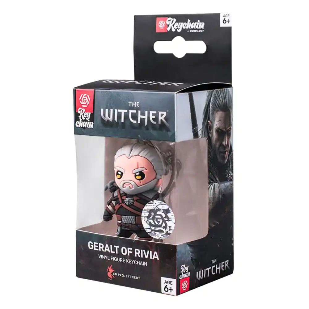 The Witcher III: Wild Hunt Breloc Vinyl Geralt of Rivia poza produsului