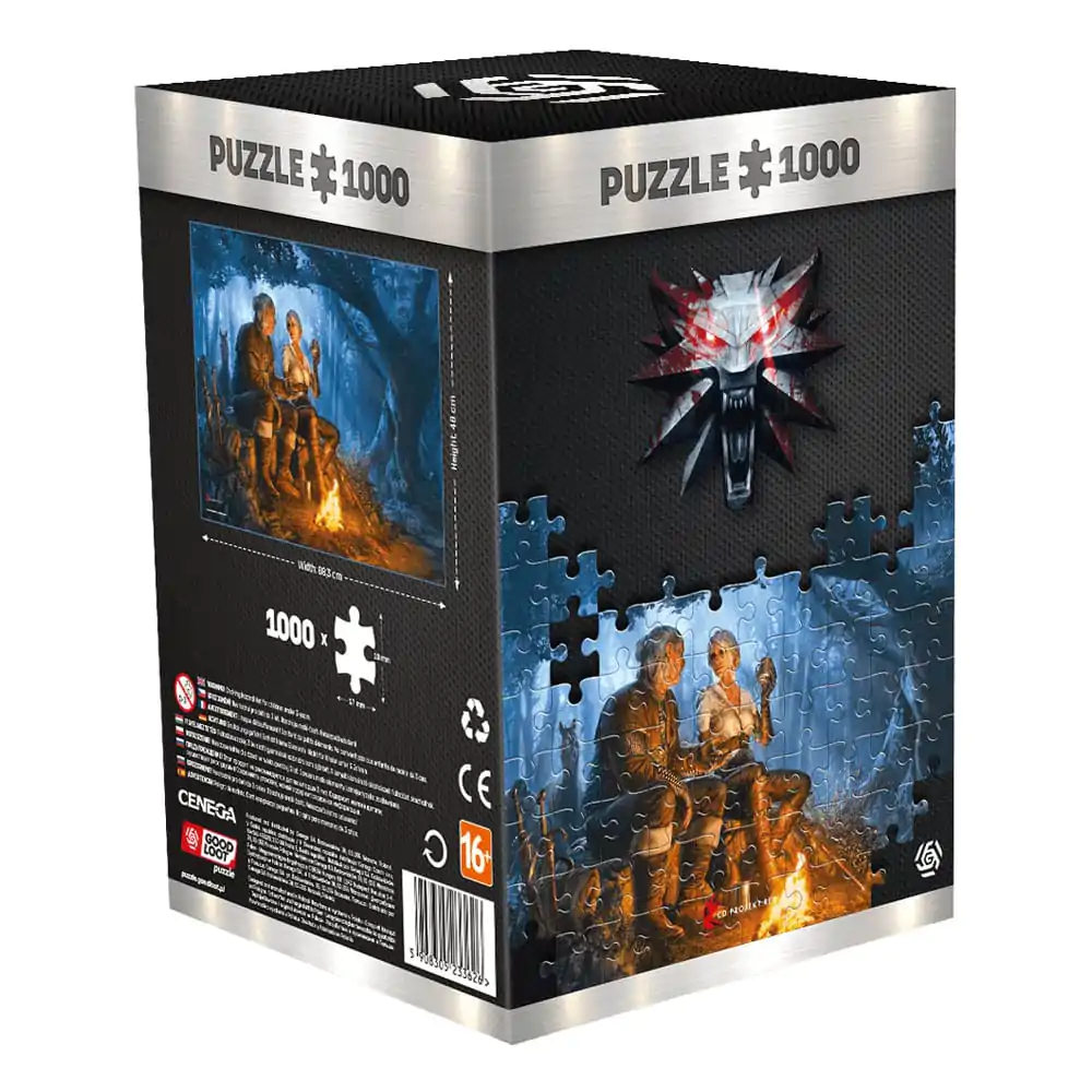 The Witcher Premium Puzzle Călătoria lui Ciri (1000 piese) poza produsului