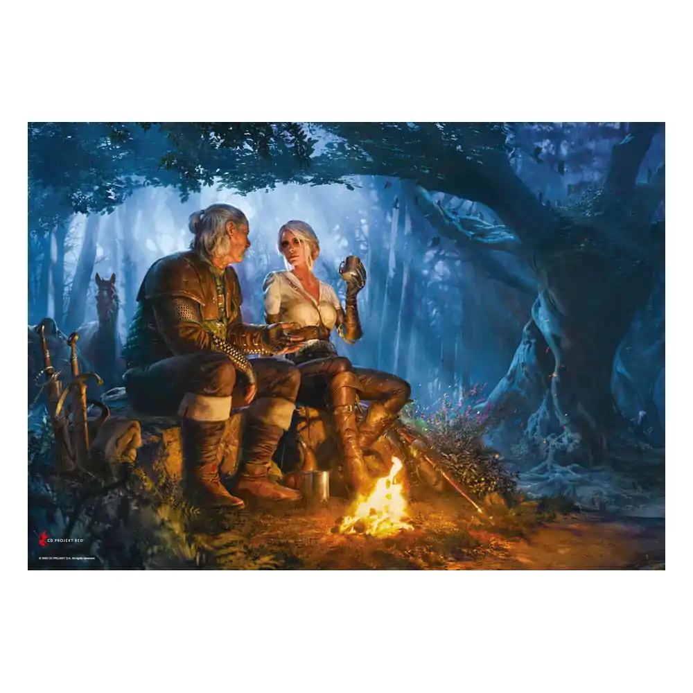 The Witcher Premium Puzzle Călătoria lui Ciri (1000 piese) poza produsului