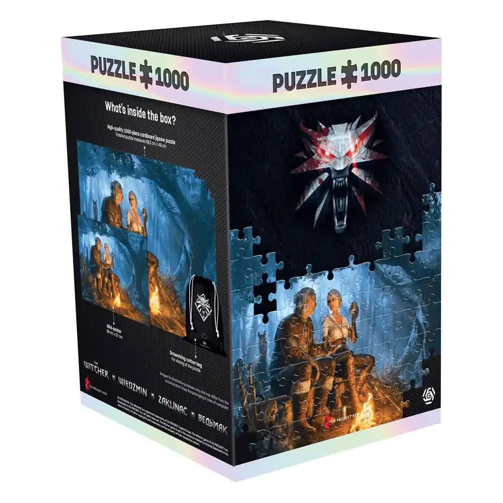 The Witcher Premium Puzzle Călătoria lui Ciri (1000 piese) poza produsului
